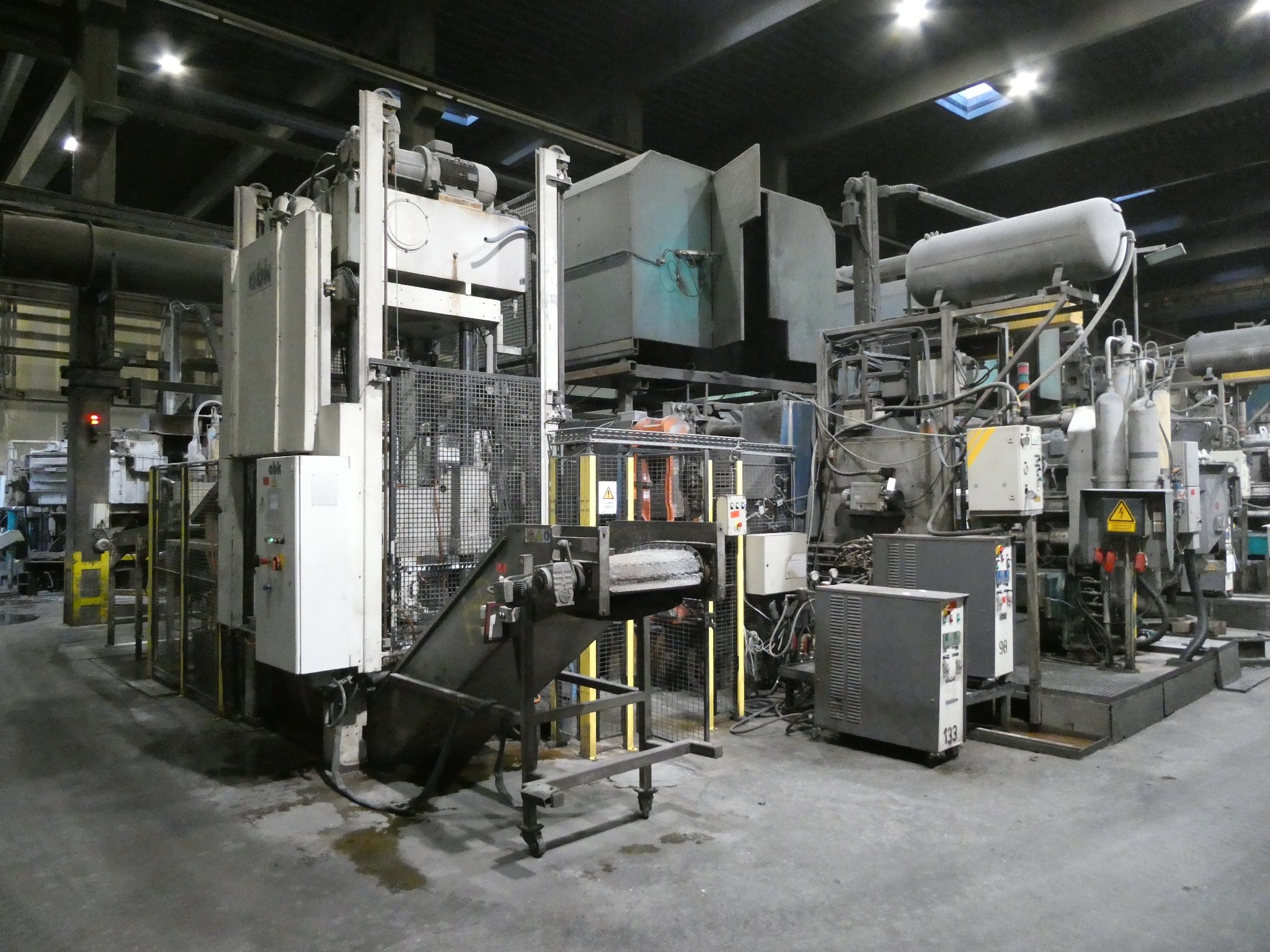 Block Druckgießzelle (DGA840-9) BÜHLER 840 t